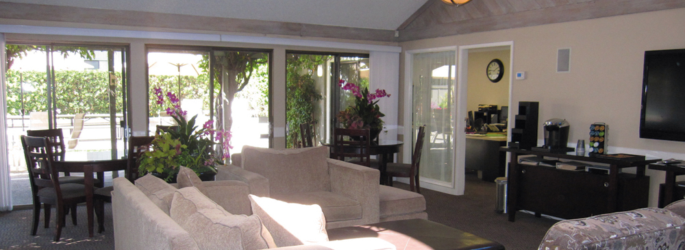 Seating Area in Clubhouse